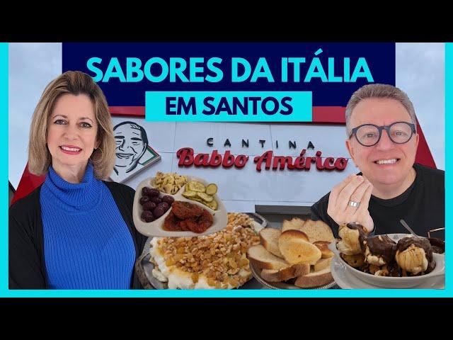 BABBO AMÉRICO | O MELHOR ITALIANO DE SANTOS-SP