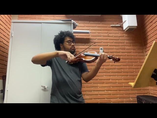 violino / Luan Araujo / 1 - schumann, sinfonia 2 (excerto)