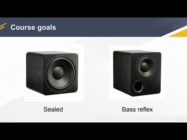 Acoustics 101 : Speaker design basics and enclosure design - learn Acoustics