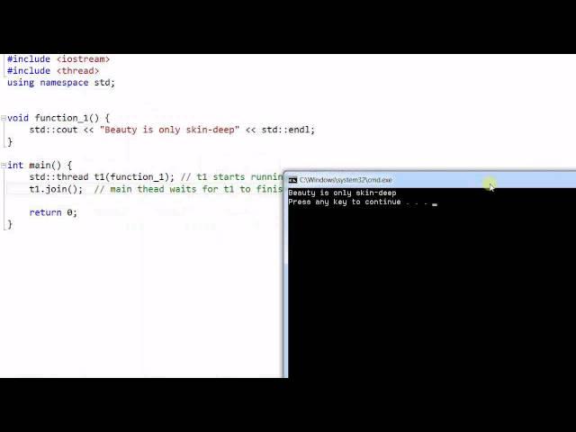 C++ Threading #1:  Introduction