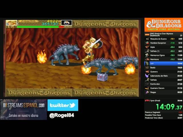 (Esp) SpeedRun D&S Shadow Over Mystara Deathless% Fighter
