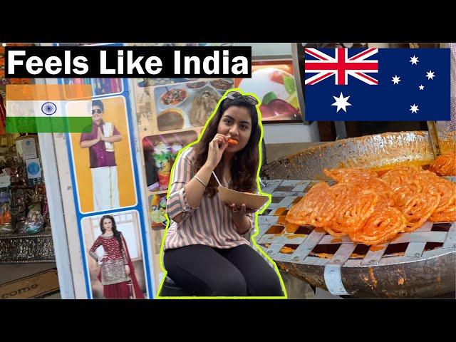 Mini India In Australia! I Indian Street Food I Indians In Australia I Artee Vlogs