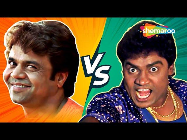 Rajpal Yadav Vs Johny Lever | Best Hindi Comedy Scenes | Mere Baap Phele Aap - Awara Paagal Deewana