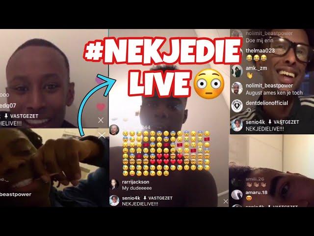 #NEKJEDIE LIVE met Chatmo, Stuntmanpapi, en Rarri