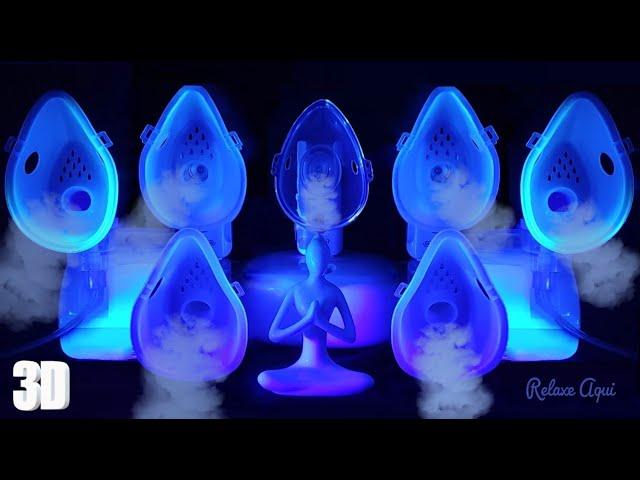 ASMR Aerosol 3D (Eight nebulizers) Amazing white noise for sleep 