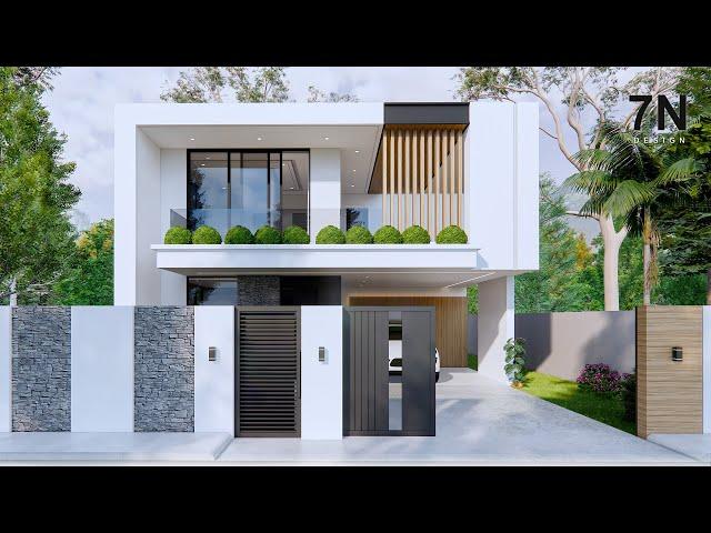 9 x 11 Meter House Design | Modern House 2 storey (4Bedrooms)