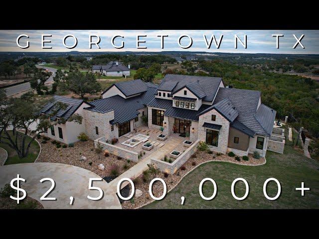 Inside $3,500,000 Luxury Custom Home by Grand Endeavor in Georgetown - Texas Luxury Homes