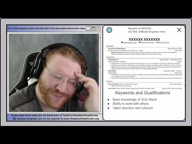 Recruiter Reviews your Resume | EP1 | Business Analyst , SWE Intern, and Software Developer