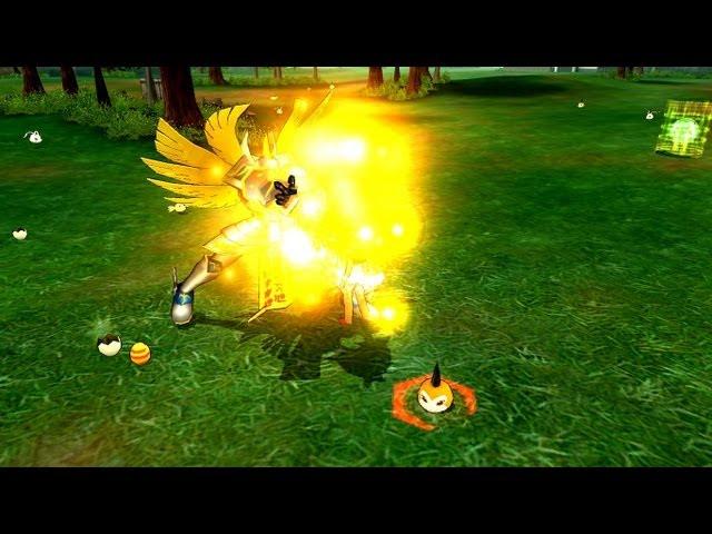 Digimon Masters Online - Patamon - all evolutions and attacks