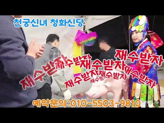 재수맞이 돼지&떡시루 사슬 세워서 재수받자~~