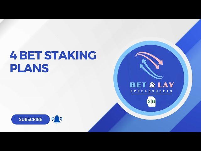 4 Betting staking plans compared from betandlay.co.uk