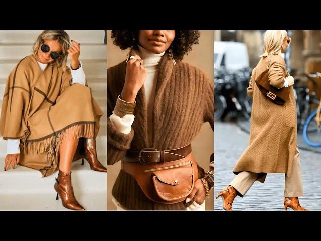 Why Brown Is the New Black: Elegant Fall Looks for Women Over 60 | Style Tips for 2024