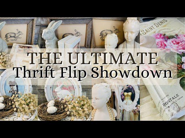 The ULTIMATE Thrift Flip Showdown! DIY Projects • Goodwill  Finds