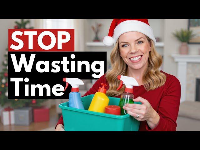 30 Minutes to a SPOTLESS Home with These Christmas Cleaning Hacks!