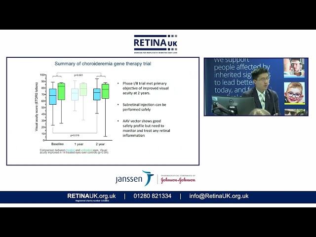 Retina UK Annual Conference 2023: Practical example of gene therapy