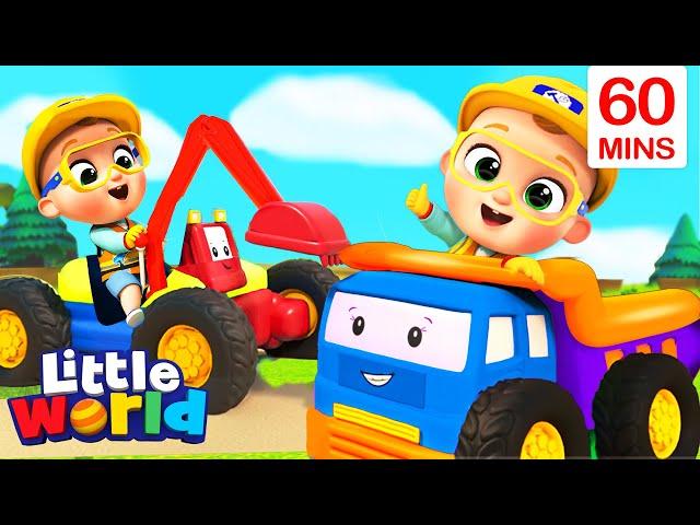 Construction Workers (Safety Song) + More Kids Songs & Nursery Rhymes by Little World