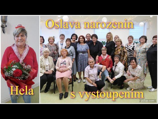 Oslava narozenin - Hela 60 let - Klub žen Horní Domaslavice