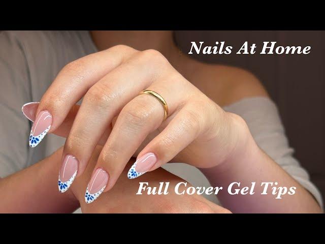 How To Do Nails For Beginners | French Tip Design