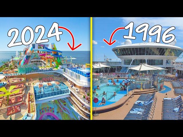 OLDEST to NEWEST Royal Caribbean cruise ships!