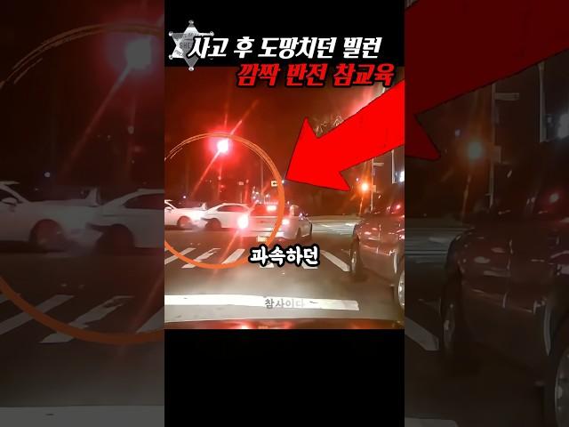 반전의 연속!! 사고 후 내빼던 빌런 참교육