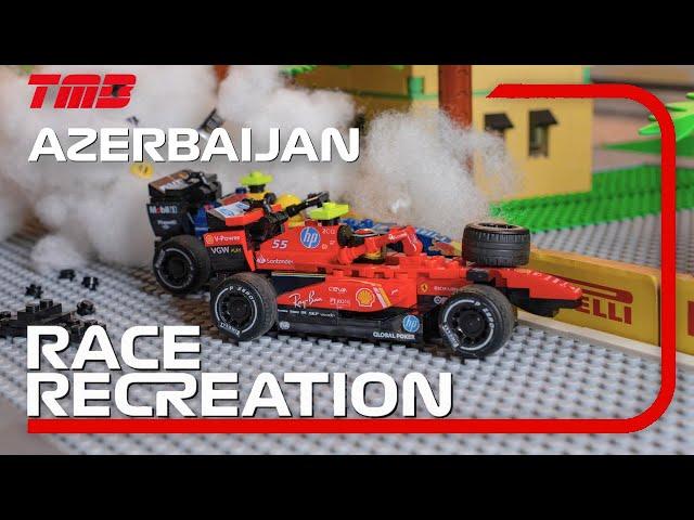 Race Recreation | 2024 Lego Azerbaijan Grand Prix