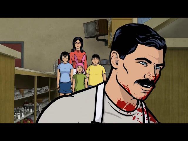 Archer - Bob's Burgers