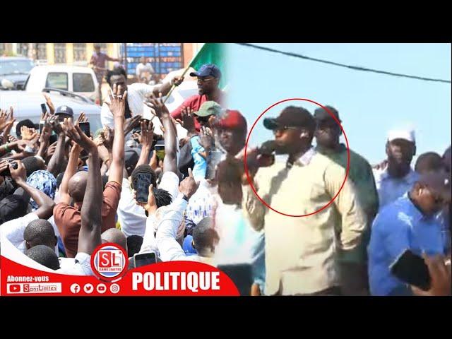 Incroyable: Une foule immense accueille Sonko à son arrivée à Bambilor