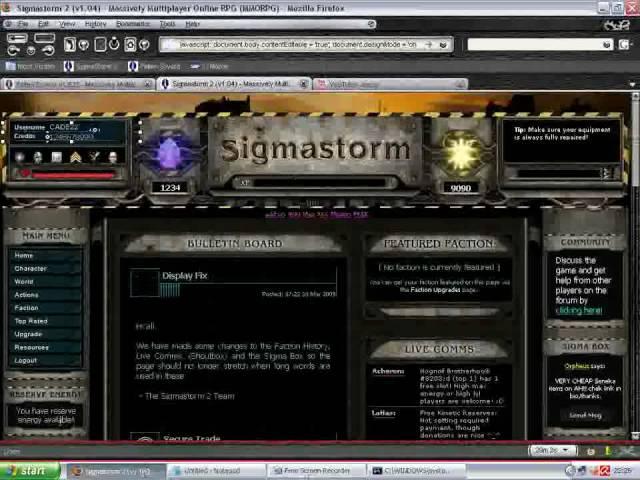 Sigma Storm hack