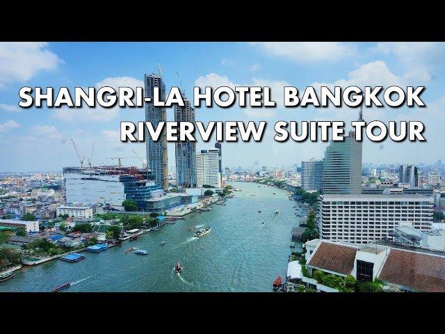 SHANGRI-LA HOTEL BANGKOK - Executive Riverview Suite Tour