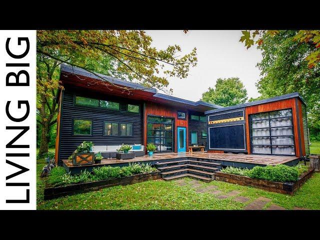 Musician's Incredible Modern Tiny House & Mobile Music Studio