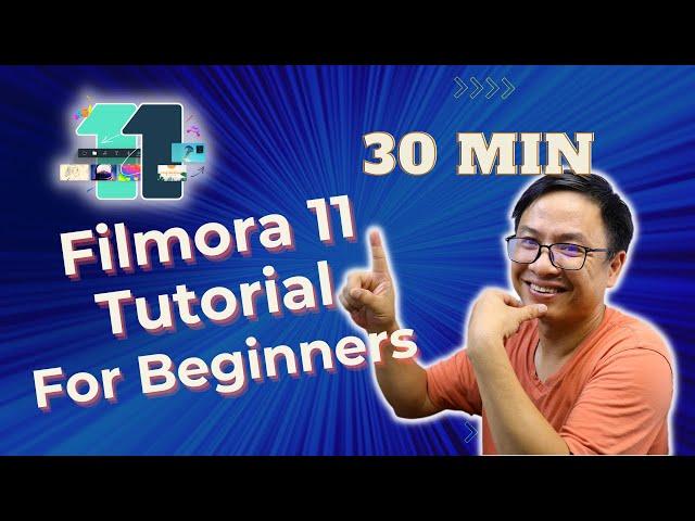 Filmora 11 Tutorial For Beginners in 30 Minutes