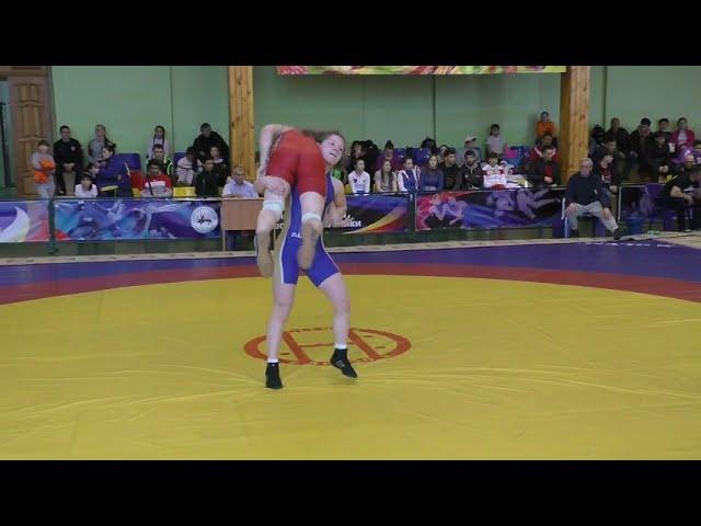 Russian Teen Girls Wrestling (Apr.  9, 2016, Cheboksary) - Lift & Backward Slam