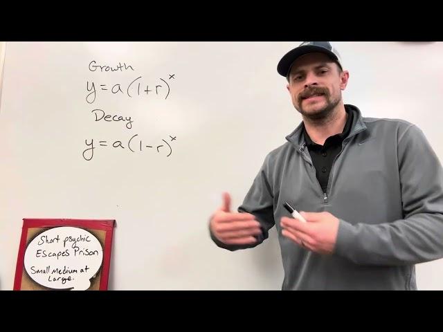 Exponential Functions Growth and Decay