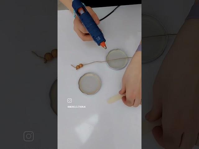 Kavanoz Kapağından  Basit Ritim Aleti Yapımı 