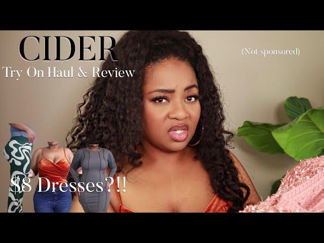 Shein’s Biggest Competitor?! I Shopped With CIDER Again! | HONEST Thoughts!