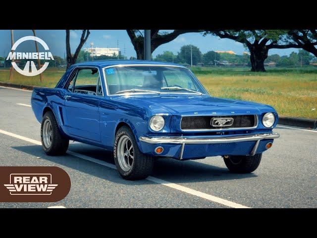 Restored 1964 1/2 Ford Mustang  | Manibela Rear View