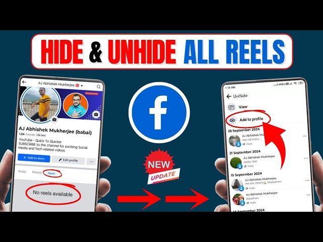 How To Hide And Unhide Reels On Facebook