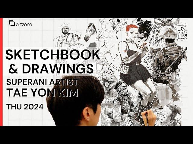 SKETCHBOOK TOUR LIVE DRAWING with Artist Tae Yon Kim