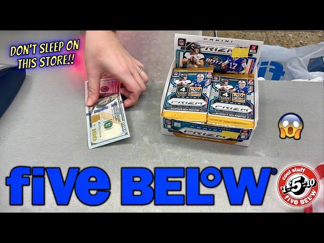 *FINDING THE RAREST BOX OF FOOTBALL CARDS AT FIVE BELOW?! 