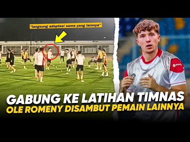 Ikuti Latihan Timnas Indonesia, Ole Romeny Minta Kepastian STY !! Jiwa Nasionalis Ole Bantu vs Arab