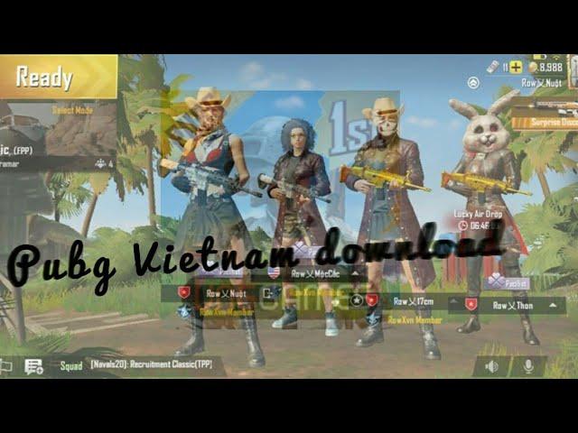 HOW TO DOWNLOAD PUBG MOBILE VIETNAM (VNG)
