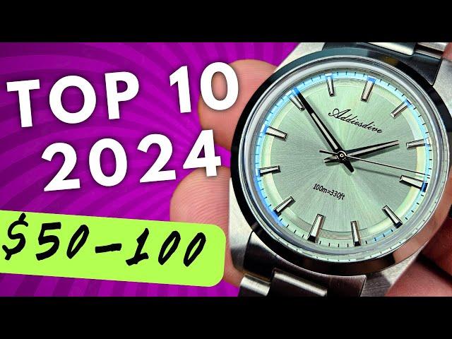 Top 10 BEST Watches $50 - $100 for men 2024 Aliexpress + How To: Best Prices Deals Sale