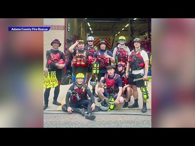 Korean rescue workers help in Adams County wrong-way crash