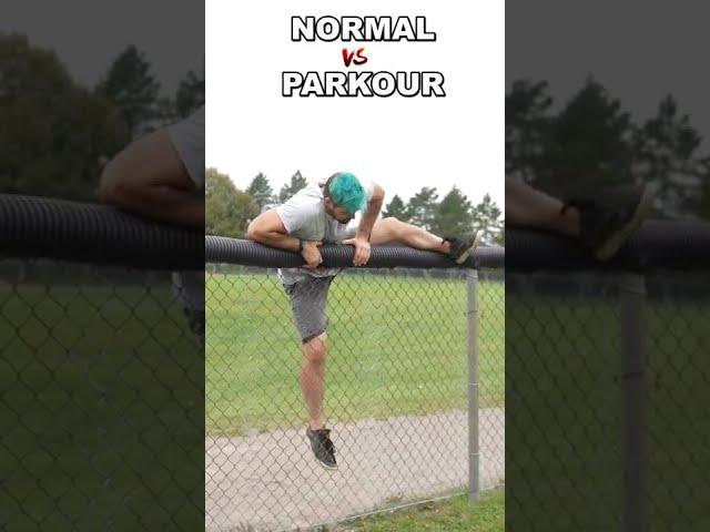 Parkour vs normal people!