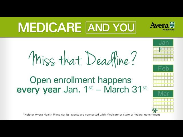 Avera Health Plans - Medicare and You - Ready to Enroll