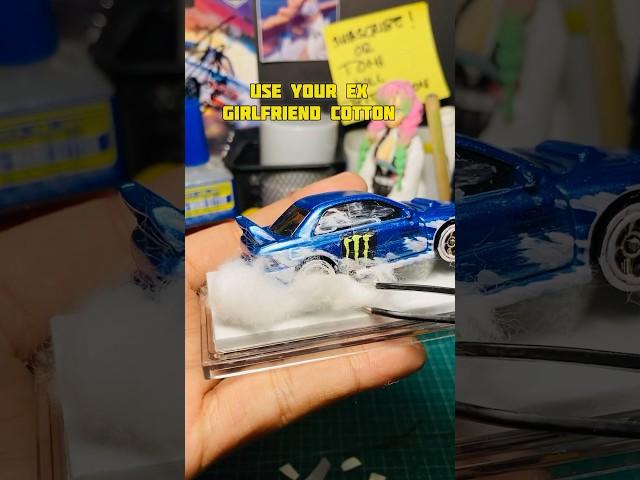 How to customize hotwheels snow!! #hotwheels #diecast #hotwheelscustom #diecastcustom