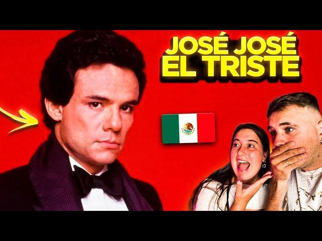  ESPAÑOLES REACCIONAN a JOSÉ JOSÉ - EL TRISTE    **que bonito canta!**