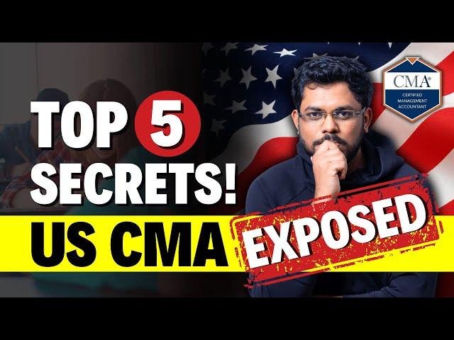 Secrets about US CMA that no one will tell you! #CMA