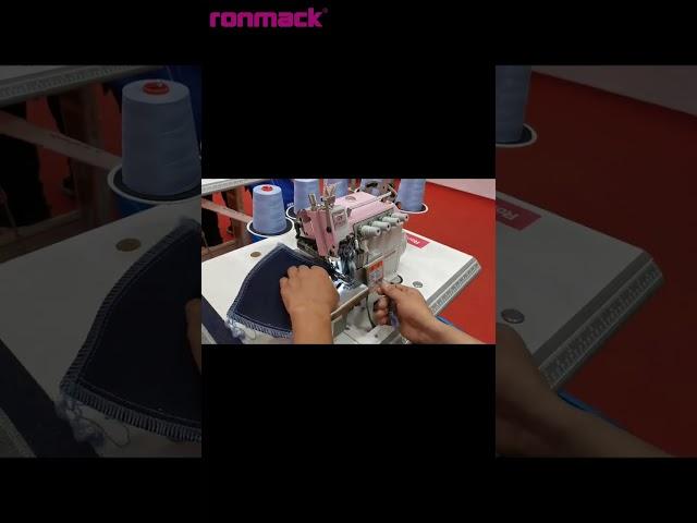 RM-NST-5D-TK Extra Width 1.6cm Top&Bottom Feed 5 Thread Overlock Sewing Machine