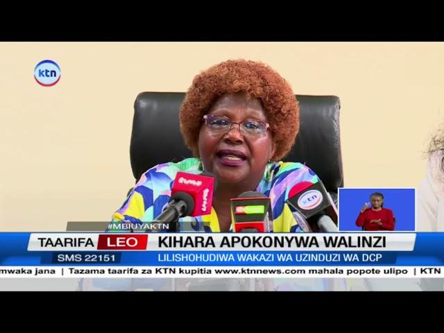 Mbunge wa Naivasha Jane Kihara apokonywa walinzi